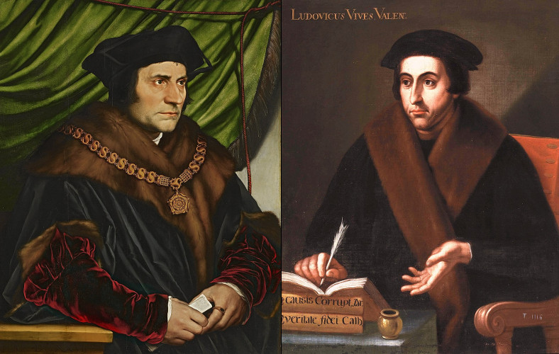 Retratos de Moro y Vives.